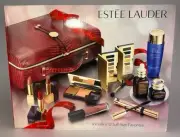 Estee Lauder 12-Piece Full Size Favorites Gift Set w/Make-Up Storage Case NIB