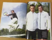 Men's Journal magazine Bob and Mike Bryan Tennis - BOB LUTZ GM