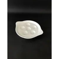 在飛比找Yahoo!奇摩拍賣優惠-東昇瓷器餐具=大同強化瓷器法式田螺盤 (6孔) P03H65