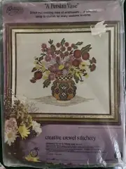 Vintage Paragon Crewel Kit "A Persian Vase"