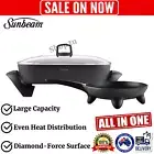 Sunbeam DiamondForce Brekky & Banquet Frypan & Skillet Set Combo Cooking Set