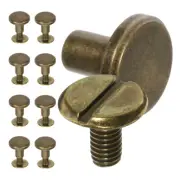10 Pcs Book Mother-in-law Rivets Belt Button Screw Binding Screws