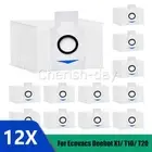 12PK Dust Bag For Ecovacs Deebot X1 Omni,X1 Plus/Pro,T10 Omni,T10 Plus,T20 Omni
