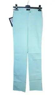 ARMANI JEANS sz 27 WOMENS SLIM SKINNY LIGHT BLUE TROUSERS PANTS SLIM MINT SUMMER