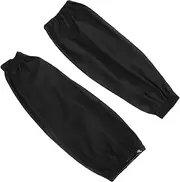 LALAFINA 1 Pair Sleeve Heat Protector Arm Protectors Arm Covers Pu Black
