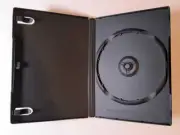 Set of 3 Black Single Disc CD DVD Blu-Ray Media Storage Case Holder
