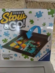 NEW Never Opened Ravensburger Puzzle Stow and Go Roll Up Mat Tube 39”X22”