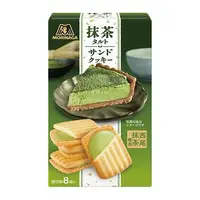 在飛比找松果購物優惠-+東瀛go+ 森永 西尾抹茶夾心餅乾 8入 盒裝 西尾抹茶 