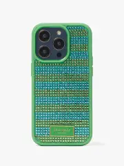 Seaside Striped Sequin iPhone 14 Pro Case