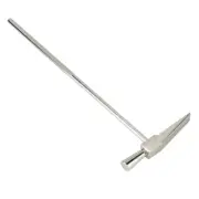 Thumb Piano Kalimba Tone Tuning Hammer Musical Instrument Tool Accessory Silver