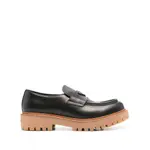 [Prada] Prada Leather Loafers 8 US BLACK