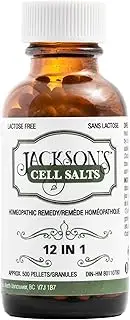 [Jackson's] 12-in-1 Cell Salt - Certified Vegan, Lactose-Free All 12 Cell Salt Combination (500 pellets)