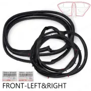For Suzuki Vitara 2 Dr 1989 95 Set Lh + Rh Door Rubber Seal Weatherstrip
