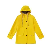 Women's Hoodie Jacket Warm Comfortable Zipper Pocket Fashion Casual Plain Daily Wear Weekend Zipper Long Hooded Regular Fit Long Sleeve Outerwear Black Yellow