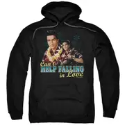 Hoodie - CAN'T HELP FALLING Pull-Over Sweatshirt pure cotton