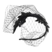 Retro Headband Hair Accessories Bridal for Women Bride Wedding Veil