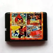Royal Retro 4in1 Bird 1+Bare Knuckle+World Cup 92+Chase Hq 2 16 bit SEGA MD Game Card For Sega Mega Drive For Genesis