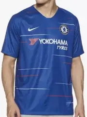 NIKE Chelsea 2018/19 Men's XL Football Shirt Home Soccer Jersey Blue 919009-496