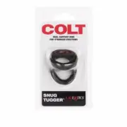 Colt - Snug Tugger Penis Ring - Black or Red