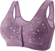 [Generic] Sports Tops Lace Closure Bra Trim Women's Front Extra-Elastic Adjustable Top Workout