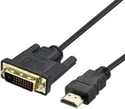XYWHPGV Adapter Cable HDMI to DVI Cable Male to 24 1 Male for HDTV DVD Projector 16ft 5m Black(843b8 12eaa 54d89 c70a3 5f8db 6c089