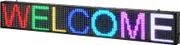 VEVOR Programmable LED Sign, P10 Full Color LED Scrolling Panel, DIY Custom Text Pattern Display Board, WiFi USB Control Message Shop Sign for Store Business Party Bar Advertising 131x19cm