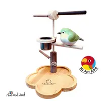 在飛比找蝦皮商城優惠-MY PET BIRD 綠繡眼專屬站架 W327A