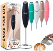 Powerful Milk Frother Handheld Foam Milk Frother Wand Mixer Milk For Coffee mi