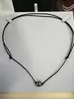 Black Tahitian Baroque Pearl Necklace - The Pearl Source