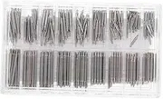 [OATIPHO] Stainless Steel Ear Needle for Watch Band Pin Watch Strap Rod Spring Rod Set (270pcs/box)