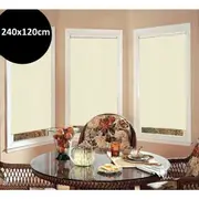 Polyester Window Blockout Roller Blinds 240x120cm