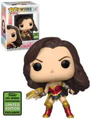 Funko POP! Heroes Wonder Woman #347 Wonder Woman With Tiara - 2021 Emerald City Comic Con (ECCC) Limited Edition - New, Mint Condition