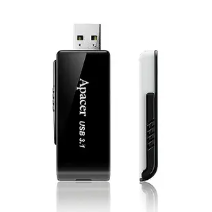Apacer宇瞻 AH350 高速碟USB3.1-酷黑跑車版 32GB