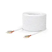 UBIQUITI Door Lock Relay Cable, 500-foot (152.4 m) Spool of Two-pair, low-voltage Cable, 36V DC, Solid bare copper,White