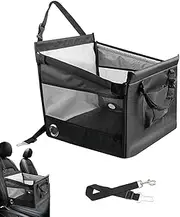 Car Seat for Dogs,Pet Booster Seats - Portable Puppy Booster Carseat for Outdoor Travel, Waterproof Vehicle Backseat Kitten Bed