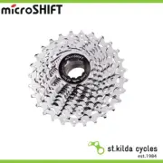 Microshift Bicycle Cassette - 10 Speed - 11-25T - Chrome Plated