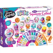 Shimmer 'n Sparkle Kids 3in1 Mini Mazing Squeezie Cuties Miniature Fun Toy 8y+