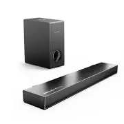 Ultimea Nova S50 BT5.3 Soundbar 2.1 Channels Subwoofer 5.25'' Speaker Dolby Atmos HD eARC Bass 3D Surround 3 EQ Modes Wi