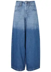 Dion Lee Ombré Wide-leg Jeans - Blue - W25 (W25 / UK6 / XS) W25 (W25 / UK6 / XS)