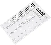 GLEAVI High-Precision Transparent Crack Width Ruler for Accurate Scratch and Spot Appearance Inspection, and Easy-to-use Measuring Tool