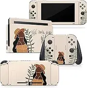 Tacky design Feminist skin for Nintendo switch, BLM Switch sticker for Girls, Women, Teens, Vinyl 3m decal, Full wrap cover