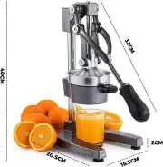 Yarra Supply Commercial Manual Juicer Hand Press Juicer Extractor Hand Orange