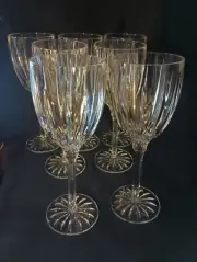 Gorham Sundance set of seven 8 5/8" water glasses