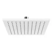 New Phoenix Tapware Bathroom Shower Rose 200mm Square Chrome LE5003-00