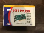 MICRO CONNECTORS USB2 PORT CARD FOR MAC AND PC NEW