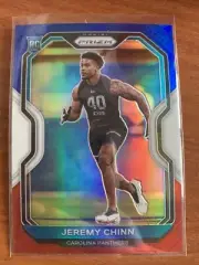 Jeremy Chinn Panini Prizm 2020 Red, White & Blue