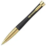 PARKER Ballpoint Pen Urban Matte Black GT Medium Nib Oil-Based Gift Boxed