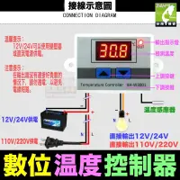 在飛比找蝦皮購物優惠-🐬㊣台灣24H現貨【電博士】溫度控制器 溫度開關 微電腦溫度