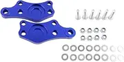 Billet Aluminum Drift Steering Lock Adapter Increasing Turn Angle 25% Turning Kit Fit For Toyota JZX100(Blue)