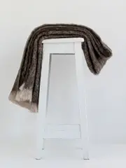 Masterweave Windermere Mohair Knee Wrap Throw Blanket-Kiwi